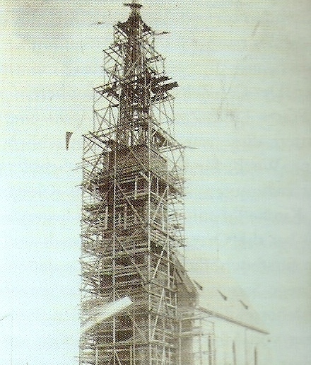 Turmkreuzweihe 20.08.1905